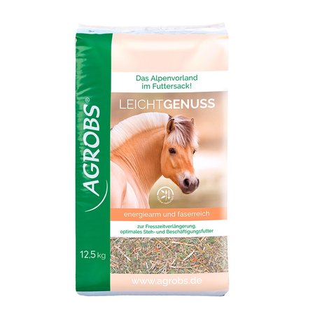 AGROBS Flower Grass – sieczka dla koni z nadwagą 12,5 kg
