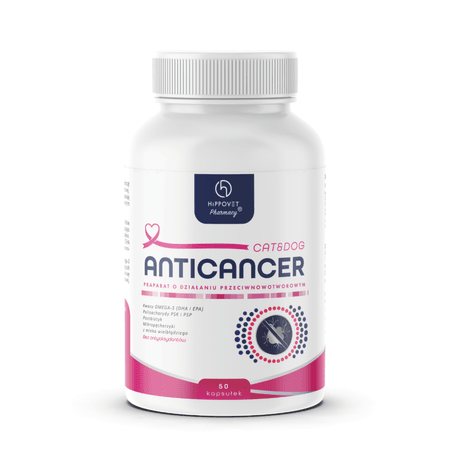 Hippovet Pharmacy – Anticancer - wsparciu układu odpornościowego i ochrona komórek organizmu