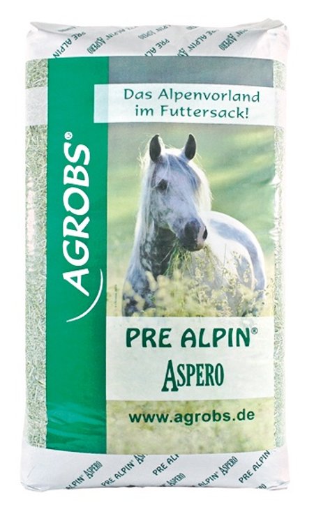 AGROBS PreAlpin Aspero 20 kg - Niemelasowana sieczka wzbogacona o zioła