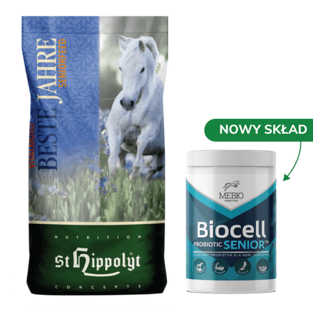 ZESTAW Beste Jahre + Mebio BioCELL Senior – probiotyk
