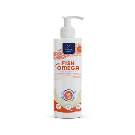 Hippovet Pharmacy Omega Fish – emulsja rybna dla psów i kotów 250 ml