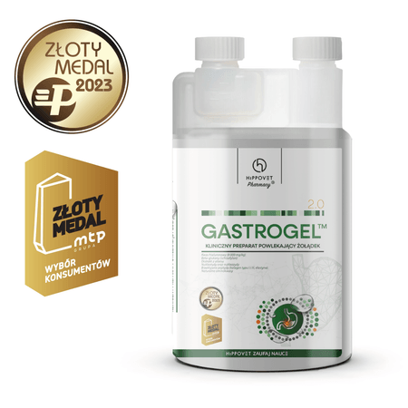 Hippovet Pharmacy GASTROGEL 2.0 – 1,2l – suplement na wrzody w formie żelu DARMOWA WYSYŁKA