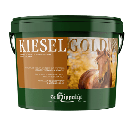 KieselGOLD – krzem 4 kg - wsparcie aparatu ruchu, okrywy włosowej i kopyt 