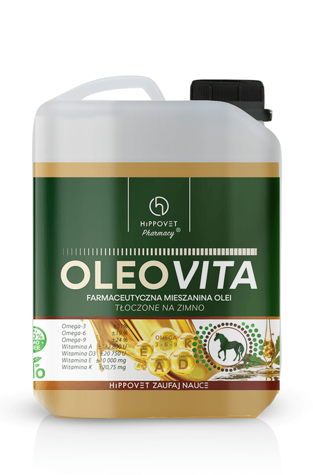 OLEOVITA Hippovet Pharmacy – farmaceutyczna mieszanina olei – 2,5l