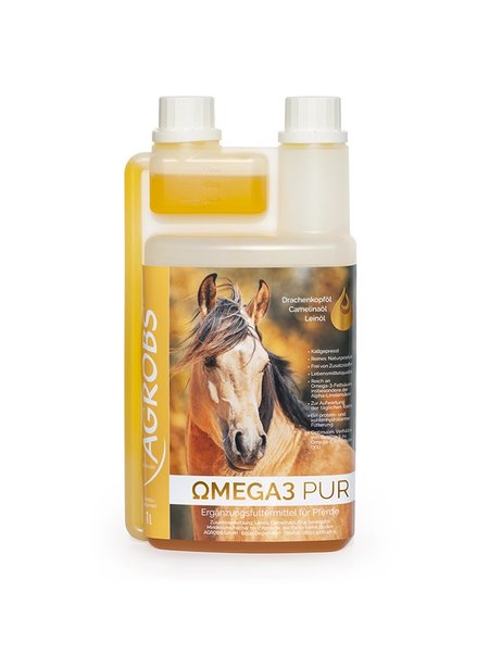 AGROBS – Omega3 PUR – odżywczy olej z Omega3 1l