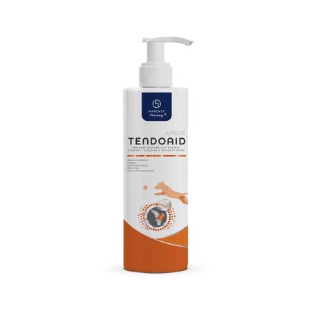 Hippovet Pharmacy – TendoAid Junior – wsparcie stawów u szczeniąt – 250ml