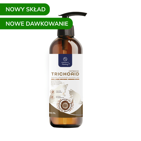 Hippovet Pharmacy TRICHOAID CAT&DOG – emulsja na zakłaczenie 250 ml