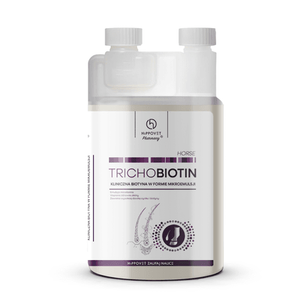 Hippovet Pharmacy – TRICHOBIOTIN – BIOTYNA W EMULSJI 1l 