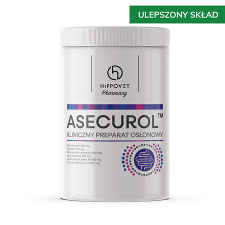 ASECUROL- kliniczny preparat osłonowy 1 kg - ochrona błony śluzowej jelit w trakcie i po leczeniu
