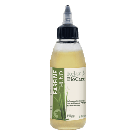 Relax BioCare – Earfine – Delikatne oczyszczanie i kojąca pielęgnacja uszu psa – 150ml