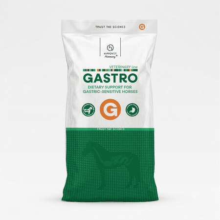 Hippovet Pharmacy VeterinaryLine GASTRO – specjalistyczna pasza dla koni z wrażliwym układem pokarmowym – 20kg