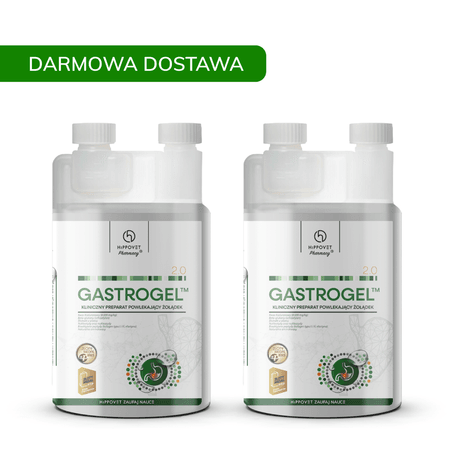 Zestaw Hippovet Pharmacy GASTROGEL 2.0 2×1,2l DARMOWA DOSTAWA